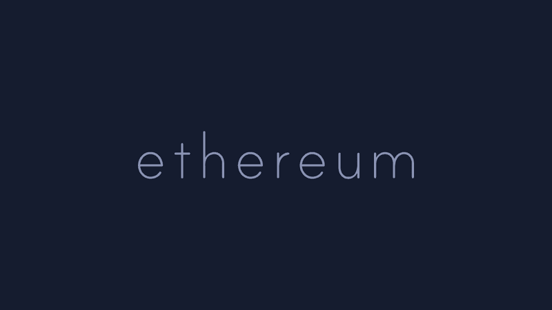 ETH 文字商标（紫色）