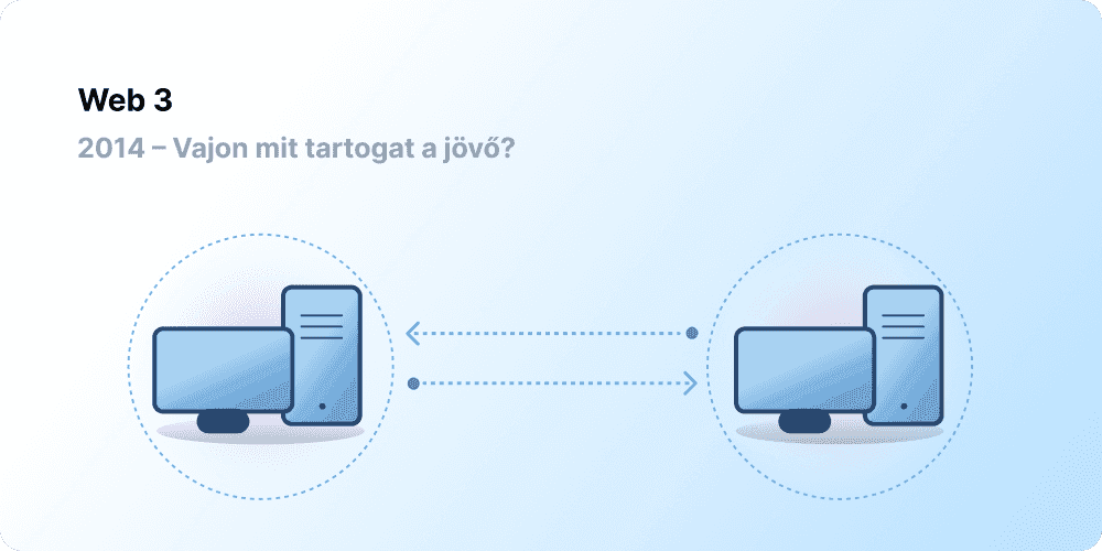 A Web3-at képviselő, decentralizált csomópont-architektúra